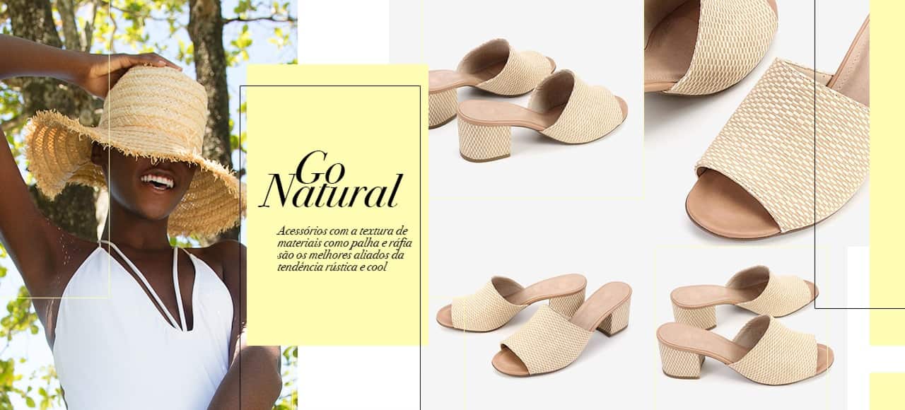 Toque natural: as sandálias da estação têm perfume artesanal