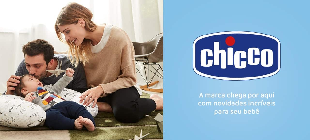 Chicco | A marca chega por aqui com novidades incríveis para seu bebê