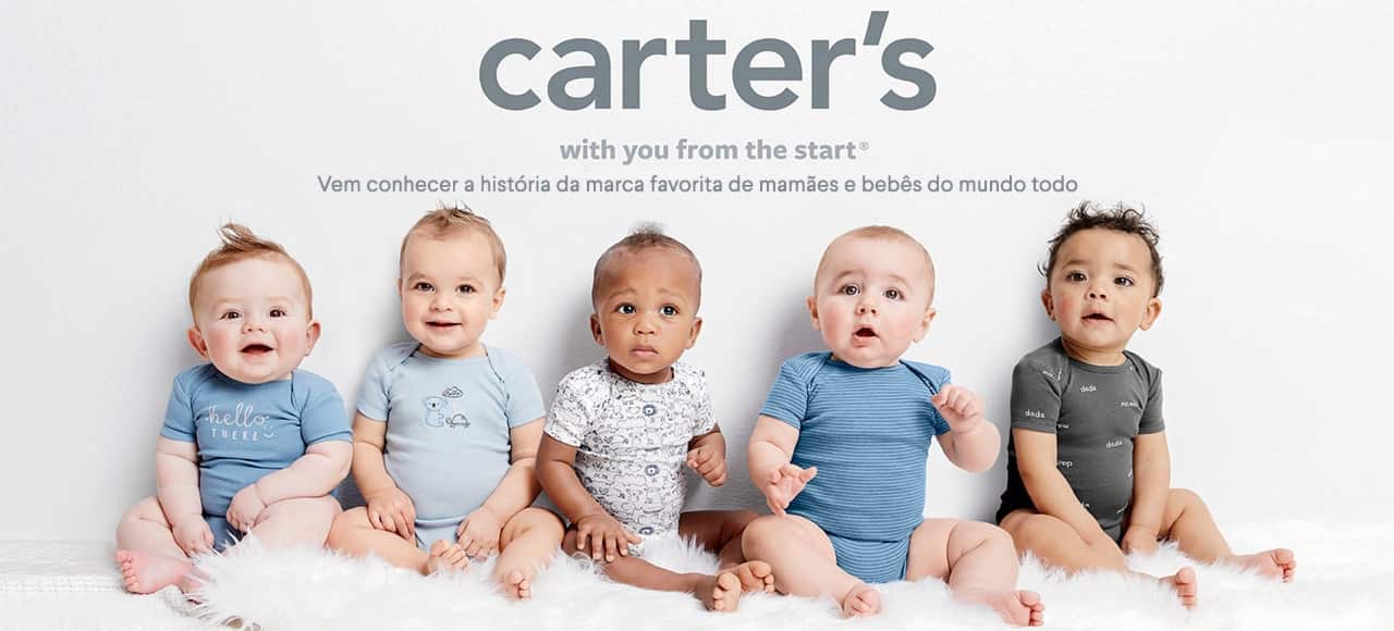 Carter´s: vem conhecer a história da marca favorita de mamães e bebês do mundo todo