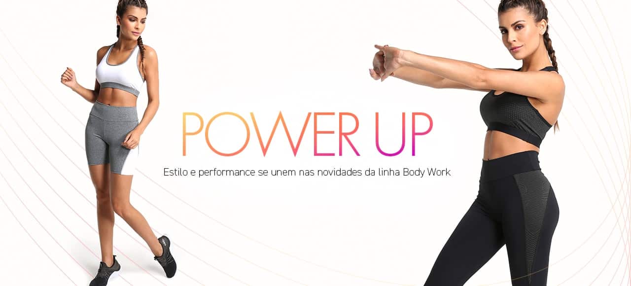 Power Up: estilo e performance se unem nas novidades da linha Body Work