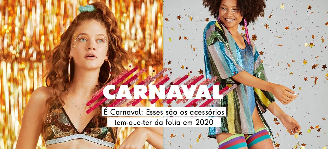 É Carnaval: Esses são os acessórios tem-que-ter da folia em 2020