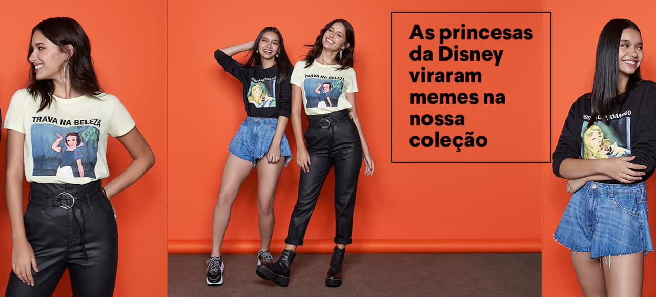 As princesas da Disney viraram memes na nossa coleção
