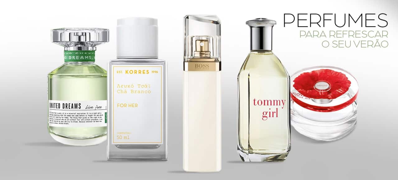 5 perfumes perfeitos para o verão