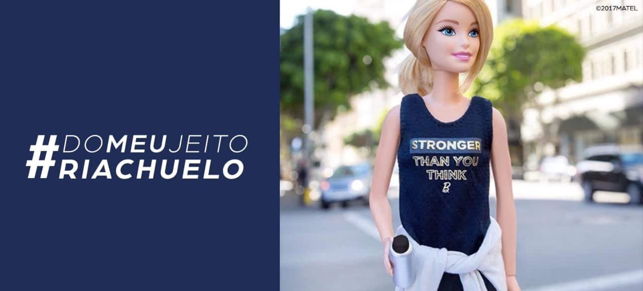 #DoMeuJeitoRiachuelo: Barbie veste sua parceria fitness com Lala Rudge