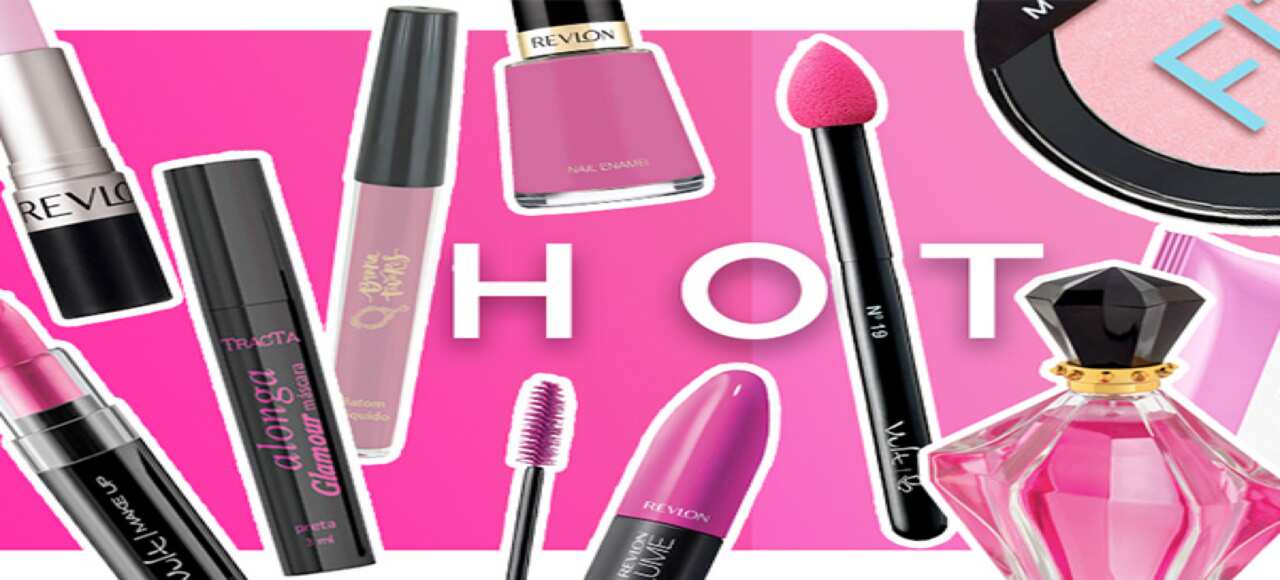 10 dos melhores: produtos de beleza pink da Fashion Beauty